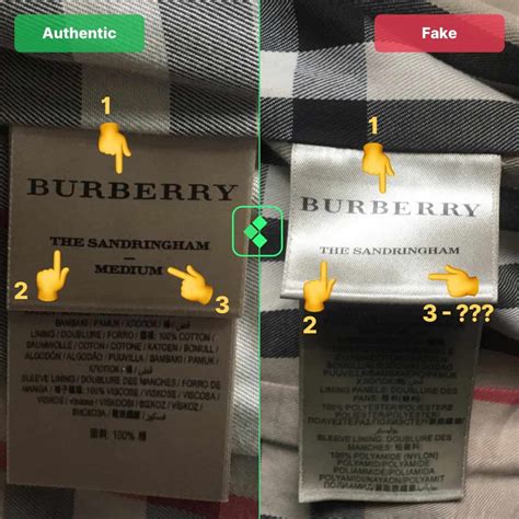 how to check burberry clothes